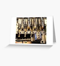 Machine Dreams Greeting Card