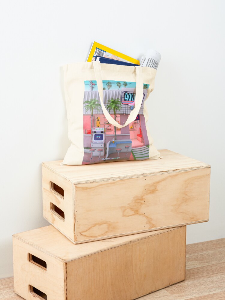 Alternate view of Roller Skate Nostalgia Tote Bag
