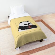 I Miss You - Texting Panda Comforter