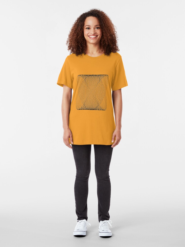 Alternate view of Lissajous XXII Slim Fit T-Shirt