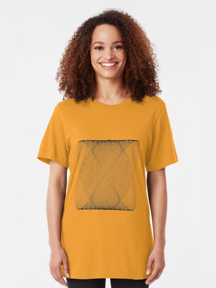 Alternate view of Lissajous XXII Slim Fit T-Shirt