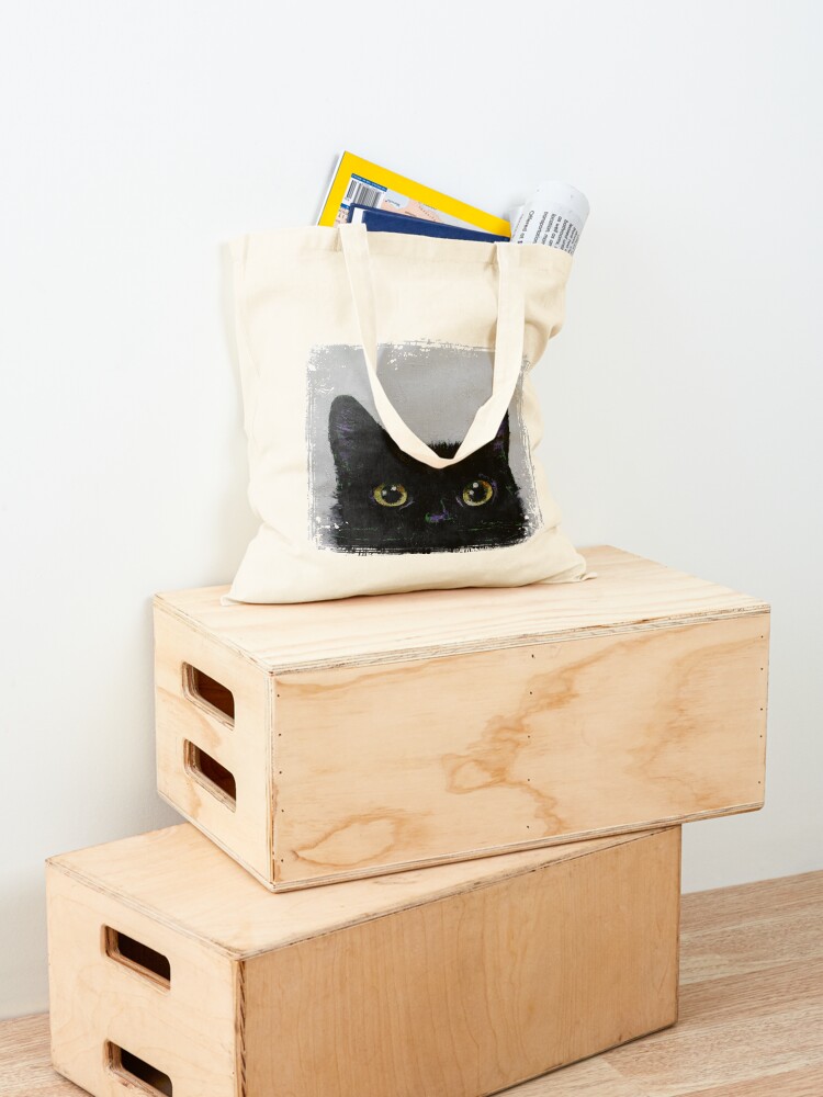 Alternate view of Black Cat Tote Bag