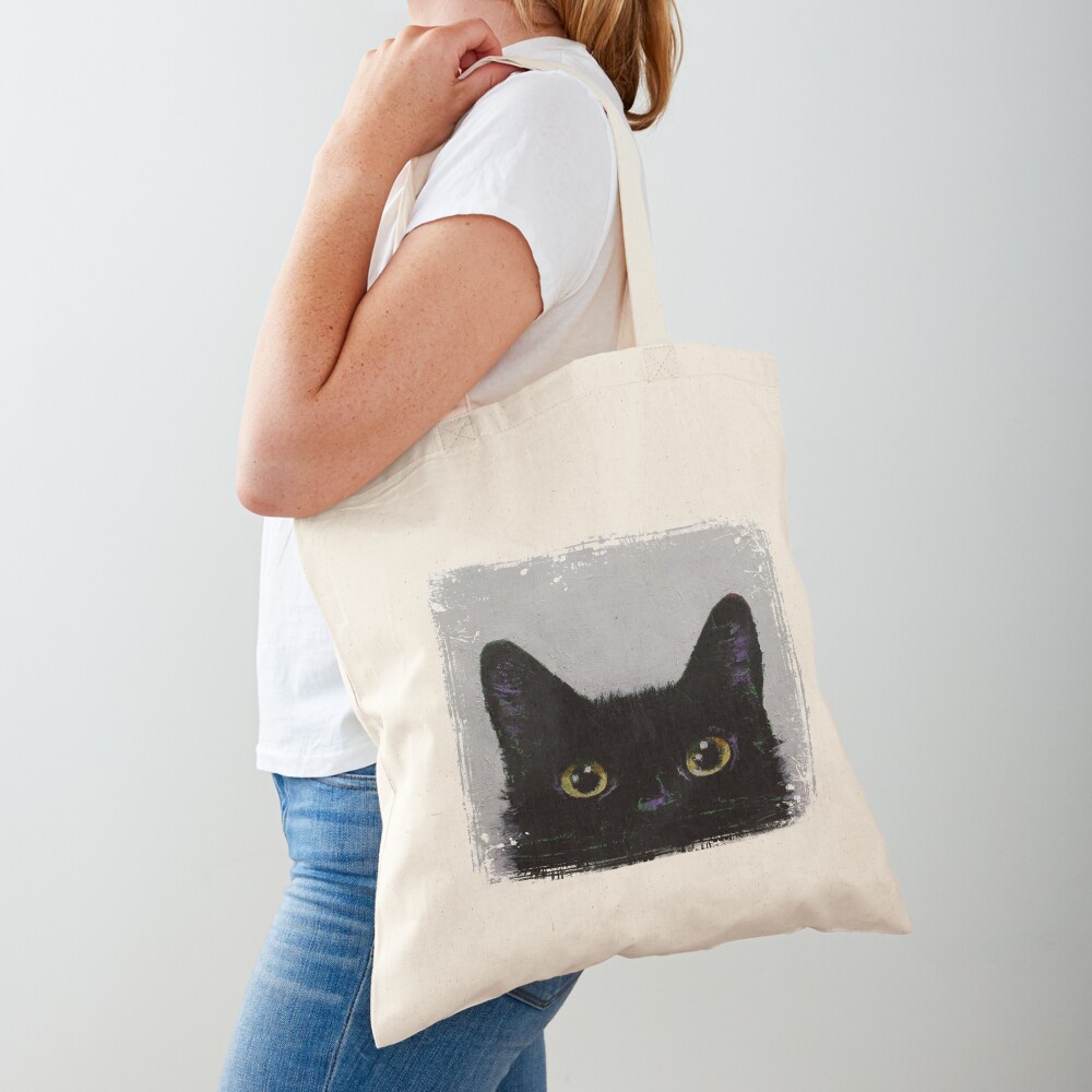 Black Cat Tote Bag
