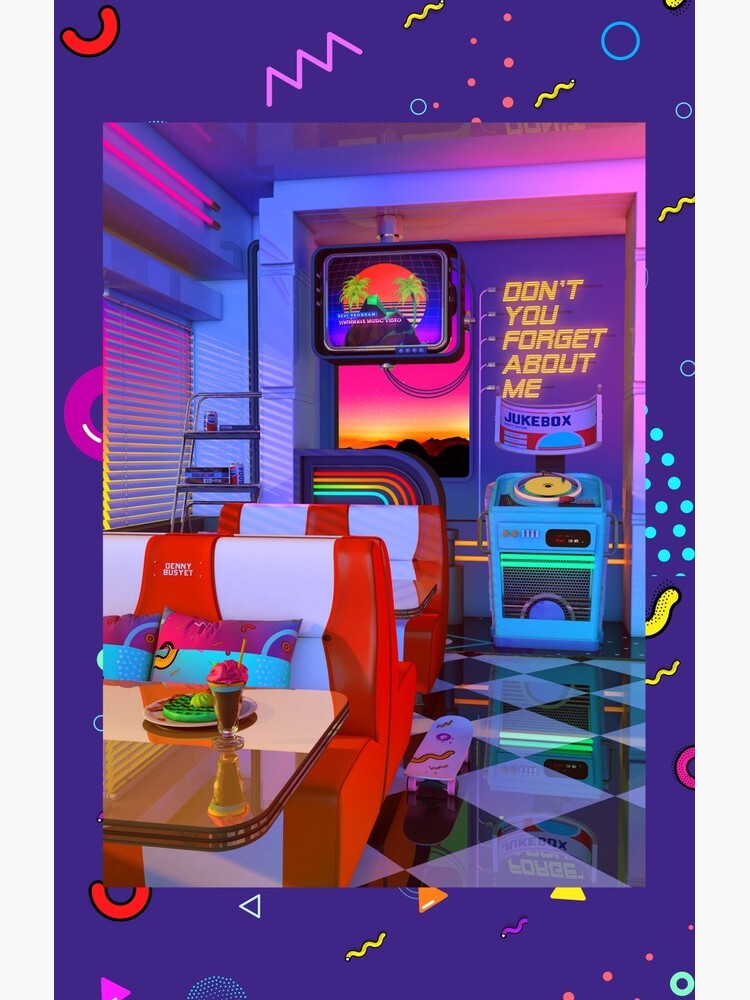 Retrowave Dine & Dream by dennybusyet
