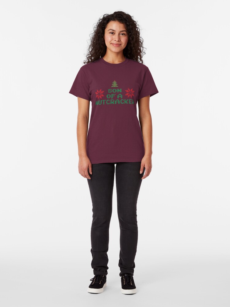 Alternate view of Elf - Son Of A Nutcracker Classic T-Shirt