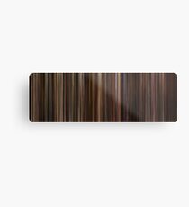 Moviebarcode: The Godfather Trilogy (1972-1990) Metal Print