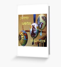 HAPPY EASTER HOLLIDAY Greeting Card