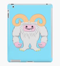 White toothy yeti iPad Case/Skin