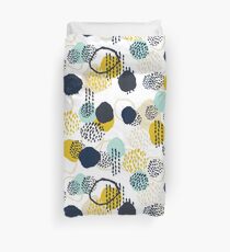 Jamm - abstract art painting brushstrokes modern minimal paint trendy colors hipster gender neutral Duvet Cover