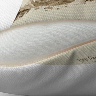 Alternate view of Houston Texas Skyline Floor Pillow
