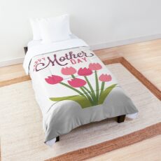 hariibu happy mother's day flower Comforter