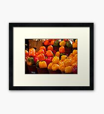 Peppers! Framed Print