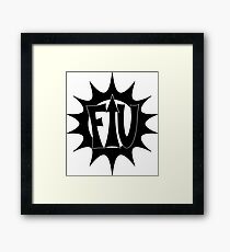 G.I.T.S. - Captain Fuckyouup Framed Print
