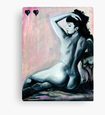 Bettie Page Canvas Print