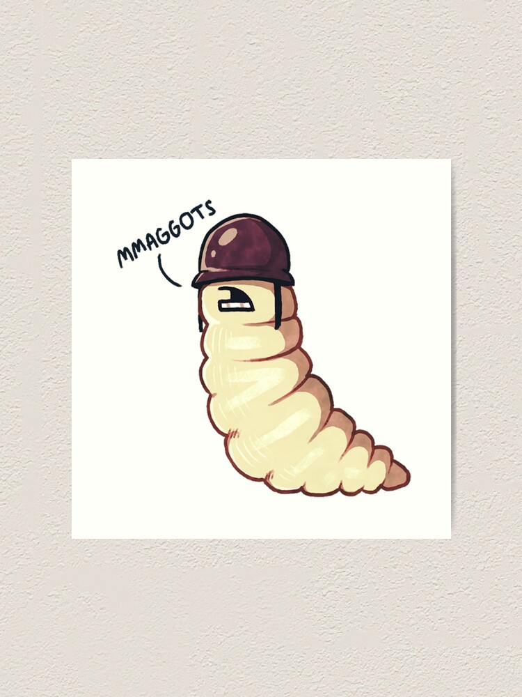 "Team Fortress 2 Soldier Maggot" Art Print by RelaxDesigns Redbubble