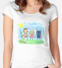 Chappie Family Women's Fitted Scoop T-Shirt