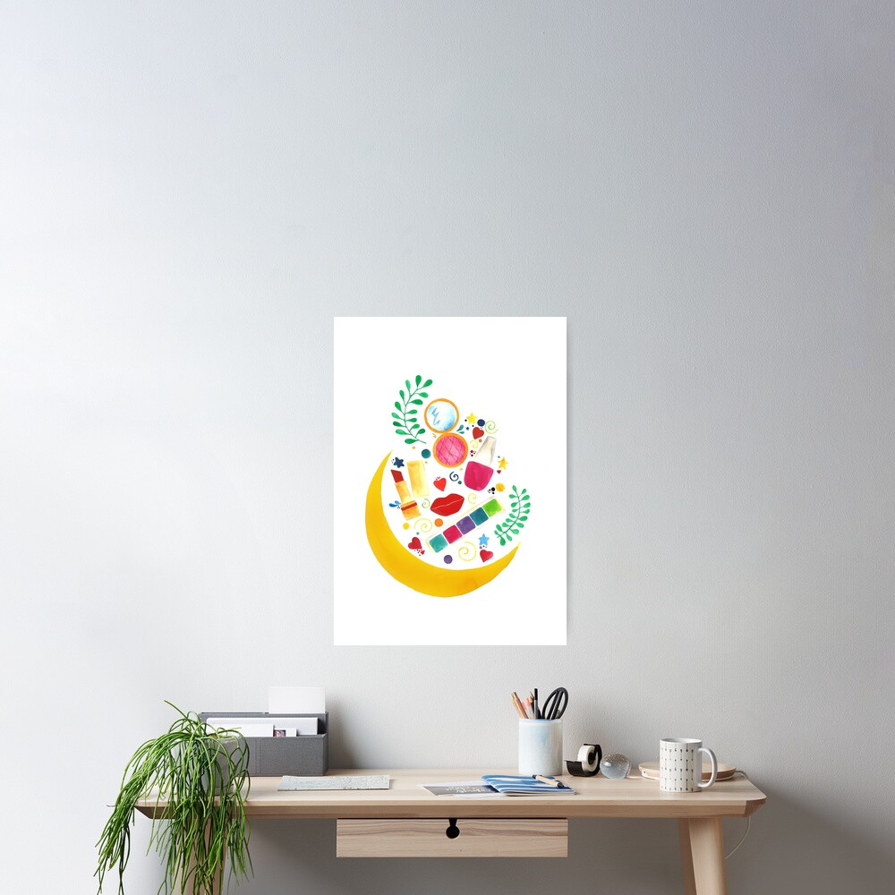 Makeup dreamy night Poster