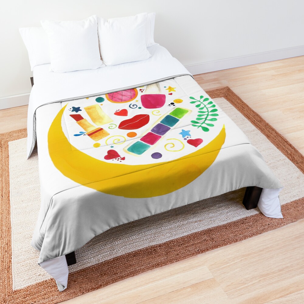 Makeup dreamy night Comforter