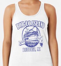 Boblo Island, Detroit MI (vintage distressed look) Women's Tank Top