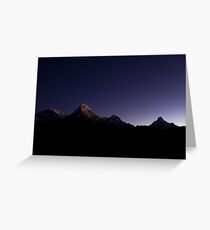 Annapurnas Greeting Card