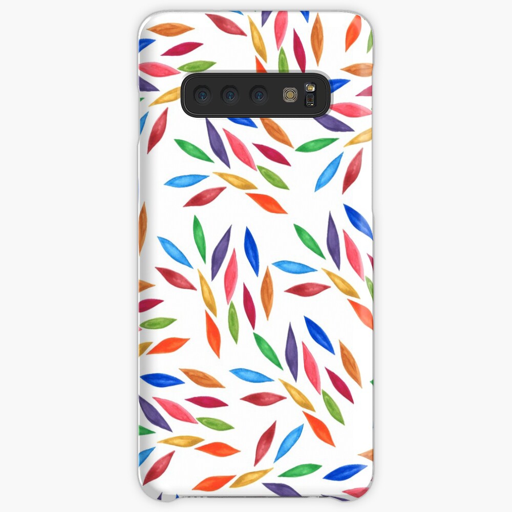 Magic colorful leaves Case & Skin for Samsung Galaxy