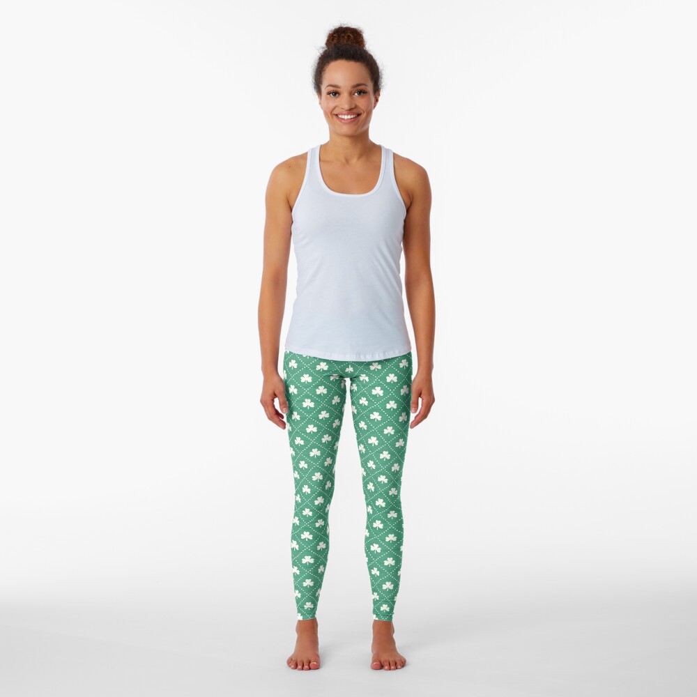 Shamrock On! - emerald Leggings