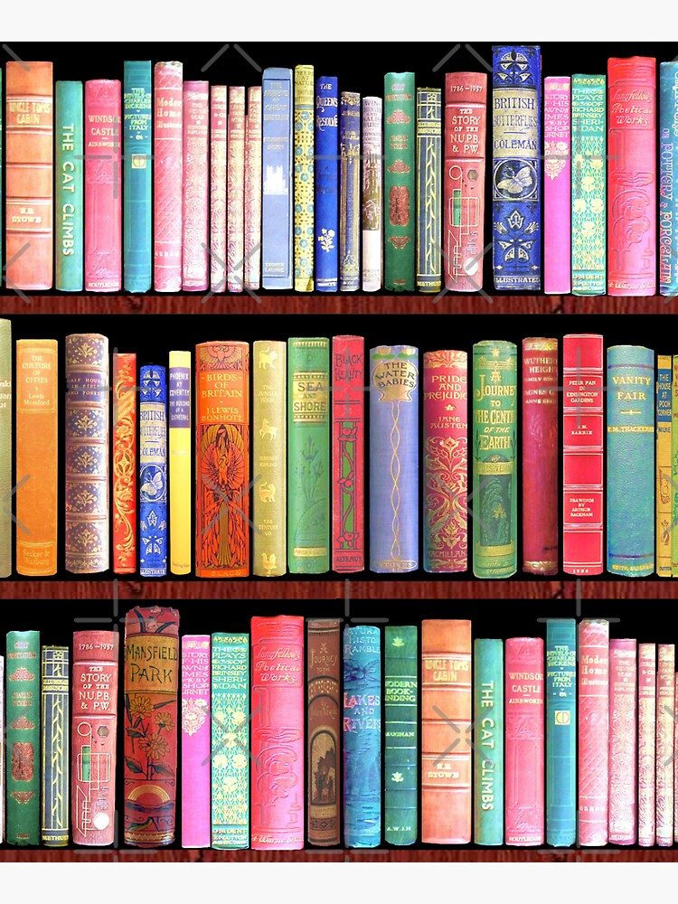 Bookworm Antique books by MagentaRose