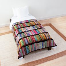 Bookworm Antique books Comforter