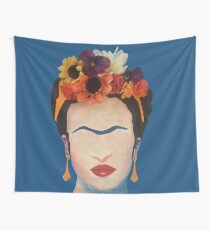 Frida, Flowers and All Tapestry