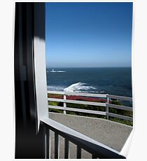 "View From the Front Porch at Old Lighthouse" Poster