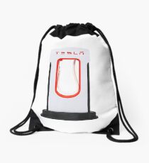 Tesla Supercharger Drawstring Bag