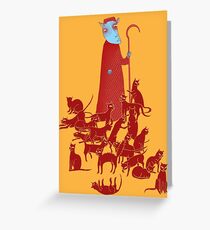 Herding Cats Greeting Card