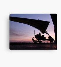 The end of the Day Canvas Print
