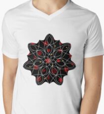 Fire in the Night V-Neck T-Shirt