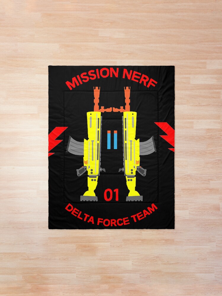 Alternate view of Gun Battle Kids - Battle shirt - Battle Wars - Battle Drop Zone Kids - Nerfs - New Comforter