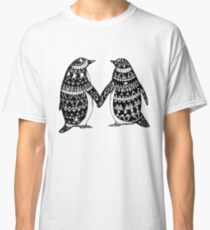 Penguin Couple Classic T-Shirt
