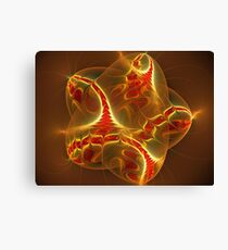 Oil Fire Canvas Print