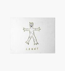 Lenny Lyrical Lemonade Art Board Print