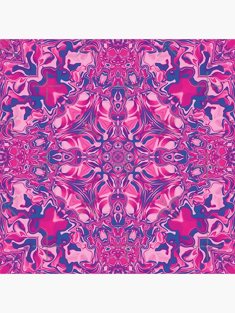 Liquefied Flow I - Candy Pink by ifourdezign