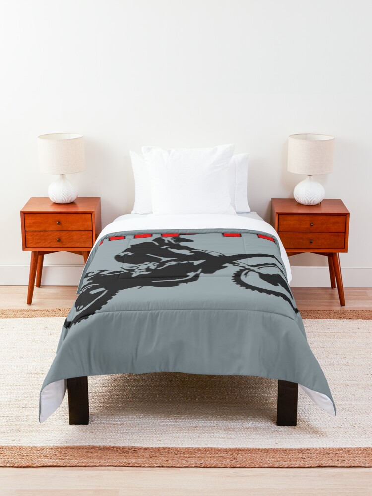 Alternate view of Grip It and Rip It Dirt Bike Racer Comforter