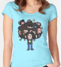 The Avidan Tree Women's Fitted Scoop T-Shirt