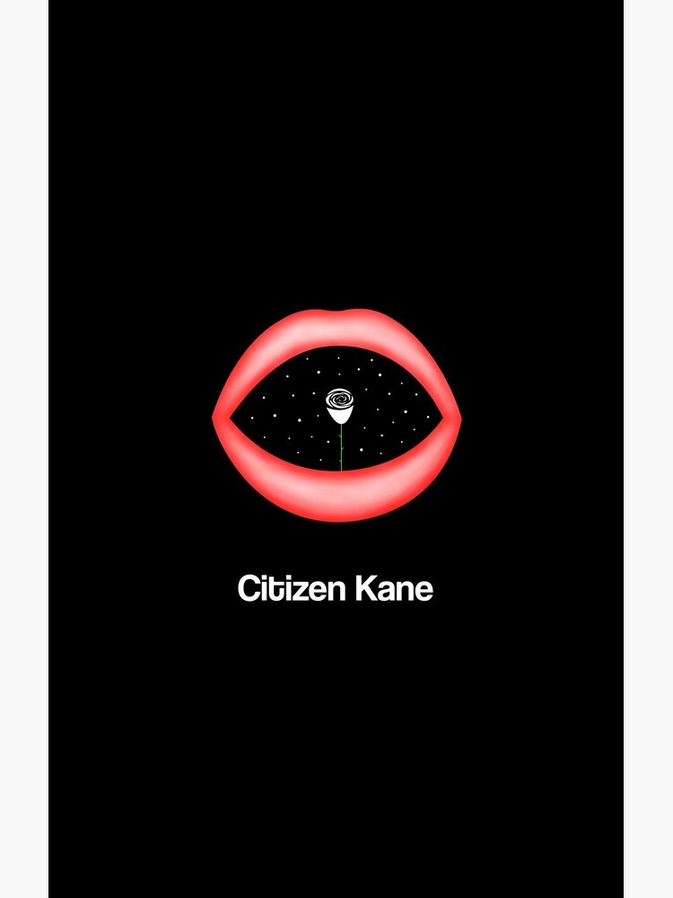 Citizen Kane Minimal Movie Art Fan Orson Welles by Rozbud