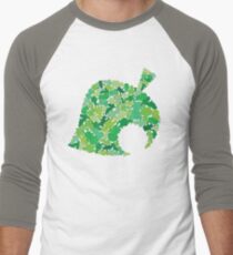 Animal Crossing New Leaf Men's Baseball ¾ T-Shirt
