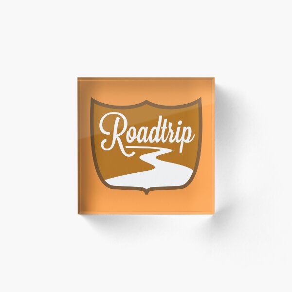 Roadtrip Acrylic Block