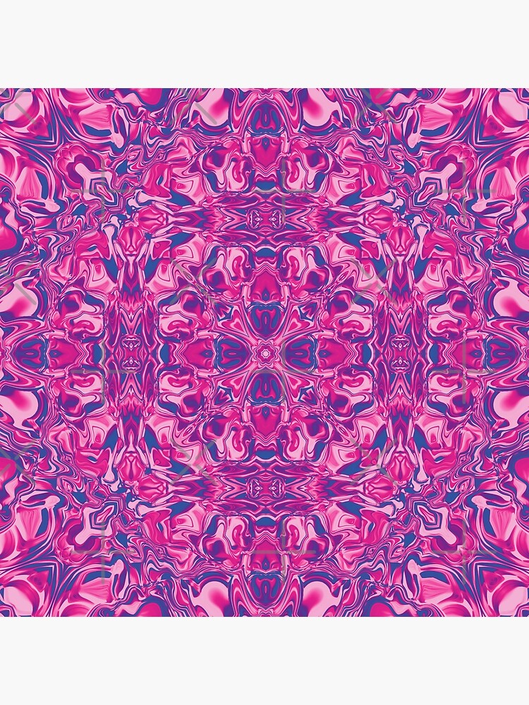 Liquefied Flow II - Candy Pink by ifourdezign