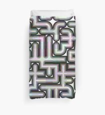 Grey Paths Duvet Cover