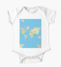 world map One Piece - Short Sleeve