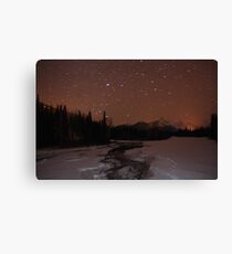 Light pollution Canvas Print