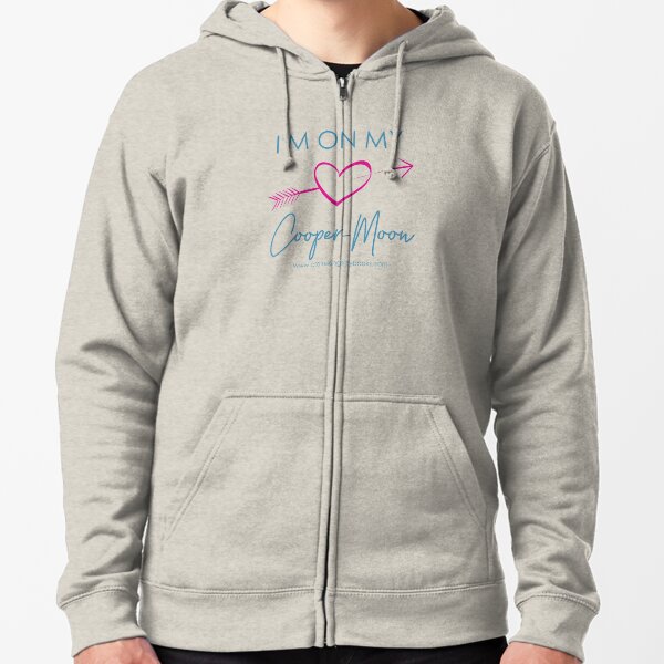 Cooper-Moon Zipped Hoodie