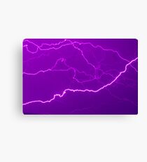 Mapping Purple #11 - NSW Canvas Print